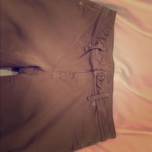 DL 1961 Tan solid fit jean